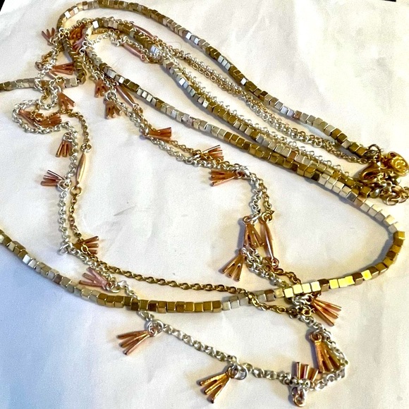 Charming Charlie Jewelry - 4 for $20 SALE- Charming Charlie Mixed Metal Necklace
